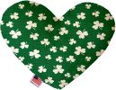 Pet and Dog Plush Heart or Bone Toy, "St. Patrick's Day Group"