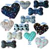 Pet and Dog Plush Heart or Bone Toy, "Winter Wonderland Group"