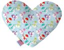 Pet and Dog Plush Heart or Bone Toy, "Winter Wonderland Group"