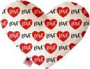 Valentine's Day Pet & Dog Plush Heart or Bone Toy, "Sweetheart Group"