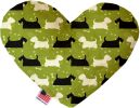 Pet & Dog Plush Heart or Bone Toy, "Westie World Group"