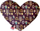Pet and Dog Plush Heart or Bone Toy, "Hanukkah Group"