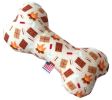 Pet and Dog Plush 6" Bone Toy, "Wanderlust Group"