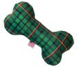 Pet and Dog Plush 6" Bone Toy, "Happy Holidays Group"