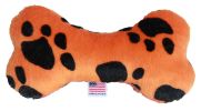 Pet and Dog Plush 6" Bone Toy, "Animal Print Group"