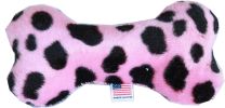Pet and Dog Plush 6" Bone Toy, "Animal Print Group"
