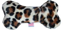 Pet and Dog Plush 6" Bone Toy, "Animal Print Group"