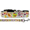 Pet Dog & Cat Nylon Collar or Leash, "Jungle Party Animals"
