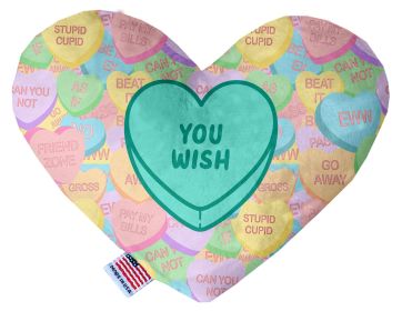 Pet & Dog Plush Heart Toy, "You Wish" (size: 6" Heart Toy)