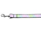 Pet Dog & Cat Nylon Collar or Leash, "Summer Swirls"