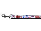 Pet Dog & Cat Nylon Collar or Leash, "London Town"