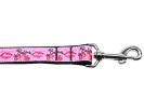 Pet Dog & Cat Nylon Collar or Leash, "Believe in Pink"