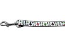Christmas Pet Dog & Cat Nylon Collar or Leash, "Designer Christmas Trees"