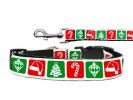 Christmas Nylon Pet Collars and Leashes, "Timeless Christmas"