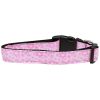 Hanukkah Pet Dog & Cat Nylon Collar or Leash, "Pink Star Of David"