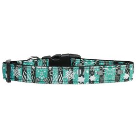 Pet Dog & Cat Nylon Collar or Leash, "Hanukkah Festival Of Lights" (size: Cat Collar)
