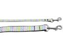 Pet Dog & Cat Nylon Collar or Leash, "Spring Chevron"