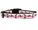Pet Dog & Cat Nylon Collar or Leash, "Chocolate Bunnies"