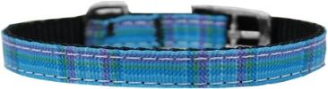 Pet Dog & Cat Nylon Collar or Leash, "Plaids"